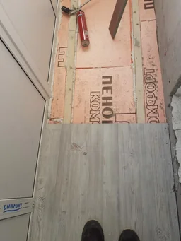 Утепление балкона